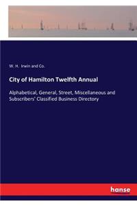 City of Hamilton Twelfth Annual
