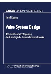 Value System Design