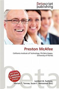 Preston McAfee