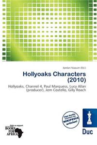 Hollyoaks Characters (2010)