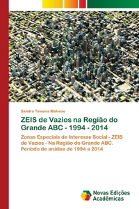 ZEIS de Vazios na Região do Grande ABC - 1994 - 2014