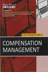 NEP Compensation Management - B.Com 3rd Semester (MIC-3)