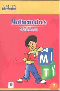 Mathematics Work Sheet Class - 7