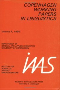 Copenhagen Working Papers in Linguistics