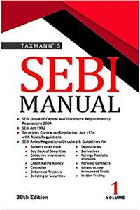 SEBI Manual (Set of Two Volumes)