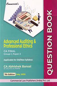 Commercial's Advanced Auditing & Professional Ethics CA Final Group-1, Paper-3 - 7/e, july 2020