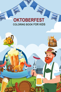 Oktoberfest Coloring Book For Kids