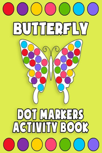Dot Markers Activity Book Butterfly