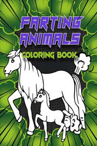 Farting Animals Coloring Book