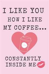 I Like You How Like My Coffee, Constantly Inside Me