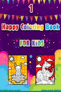 Happy Coloring Book For Kids