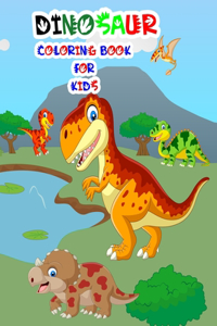 Dinosaur Coloring Book for Kids