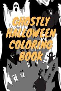 Ghostly Halloween Coloring Book