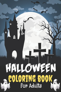 Halloween Coloring Book for Adults