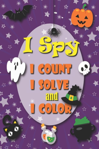 I Spy I Count I Solve and I Color