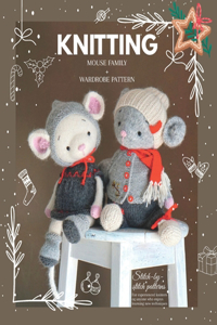 Knitted animal toys - The Mouse Family