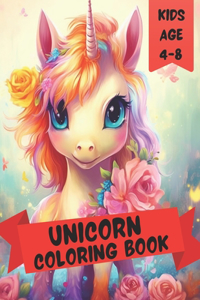 Unicorn Coloring Book for kids