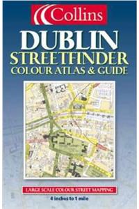 Collins Dublin Streetfinder Colour Atlas and Guide