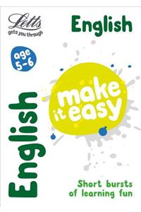 Letts Make It Easy - English Age 5-6