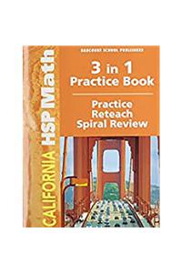 Harcourt School Publishers Math: Practice/Reteach Workbook Student Edition Grade 4