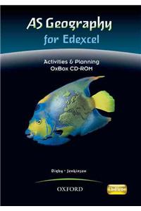 As Geography for Edexcel Activities & Planning Oxbox CD-ROM