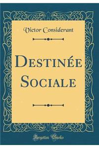 DestinÃ©e Sociale (Classic Reprint)