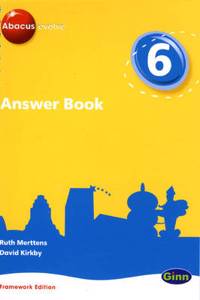 Abacus Evolve Framework Edition Year 6/P7: Answer Book