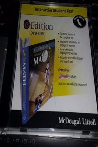 McDougal Littell Middle School Math California: Eedition DVD-ROM Course 2 2008