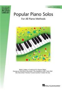 Popular Piano Solos - Level 4