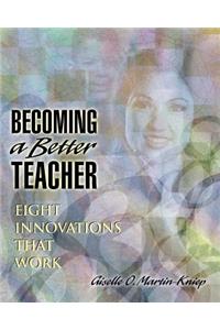 Becoming a Better Teacher