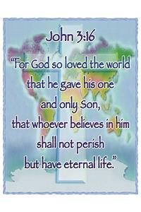 John 3:16 Chart