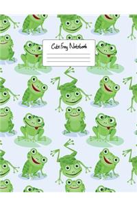 Cute Frog Notebook