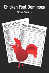 Chicken Foot Dominoes Score Sheets