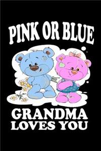 Pink Or Blue Grandma Loves You