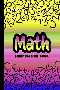 Composition Book - Math