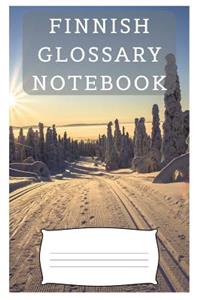 Finnish Glossary Notebook