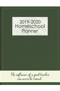 2019-2020 Homeschool Planner