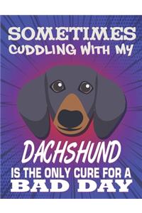 Sometimes Cuddling With My Dachshund Is The Only Cure For A Bad Day