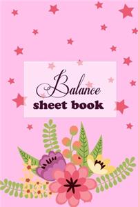 Balance Sheet Book