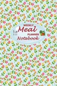 Weekly Meal Planner Notebook