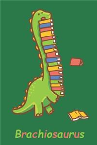 Brachiosaurus: A Very Nice Dino Scribble Book with 110 Pages in the Great 6x9 Inch Format (Approx. Din A5). for All Dinosaur Fans Out There. Perfect as a Gift for 