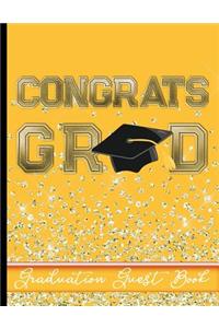 Congrats Grad - Graduation Guest Book