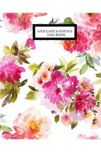 Gym Lost & Found Log Book