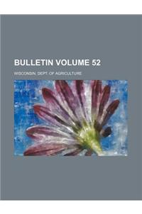 Bulletin Volume 52