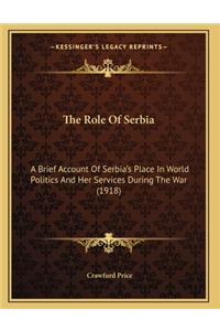 The Role Of Serbia