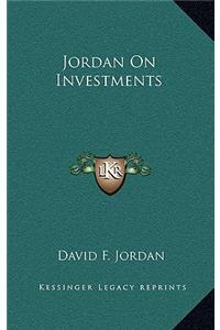 Jordan on Investments