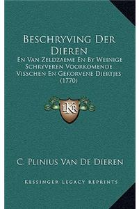 Beschryving Der Dieren