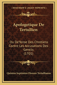 Apologetique De Tertullien