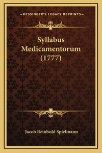 Syllabus Medicamentorum (1777)
