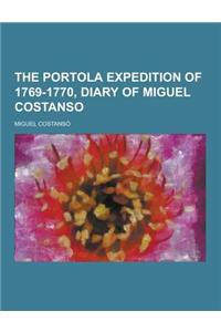 The Portola Expedition of 1769-1770, Diary of Miguel Costanso